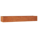 Vidaxl Planter indsat 320x80x45 cm Corten Steel Rusty