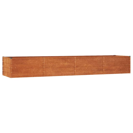 Vidaxl Planter indsat 320x80x45 cm Corten Steel Rusty