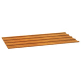 Vidaxl tagpaneler 12 St 80x44 cm Corten Steel Rusty