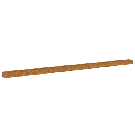 VidaXL plantekasse hævet 1152x50x36 cm cortenstål