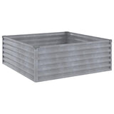 Vidaxl Planter hævede 100x100x36 cm Cortenstaal