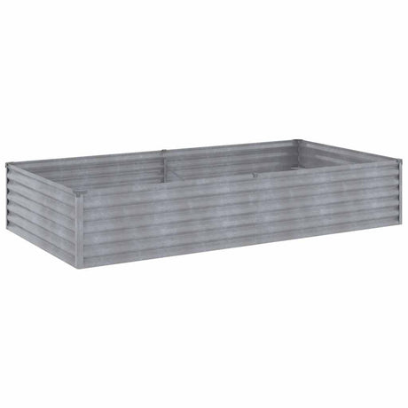 VidaXL plantekasse hævet 195x100x36 cm cortenstål