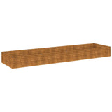 Vidaxl Planter steg 387x100x36 cm Cortenstaal