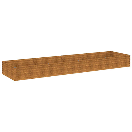 Vidaxl Planter steg 387x100x36 cm Cortenstaal