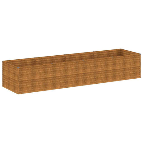 Vidaxx plantekasse hævet 386x100x69 cm cortenstål