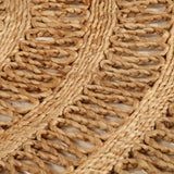 Vidaxl tæppe omkring 150 cm flettet jute