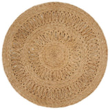Vidaxl tæppe omkring 90 cm flettet jute