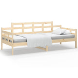Vidaxl slaapbank massief grenenhout 80x200 cm