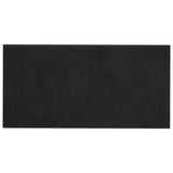 Vidaxl vægpaneler 12 st 2.16 m² 60x30 cm fløjl sort