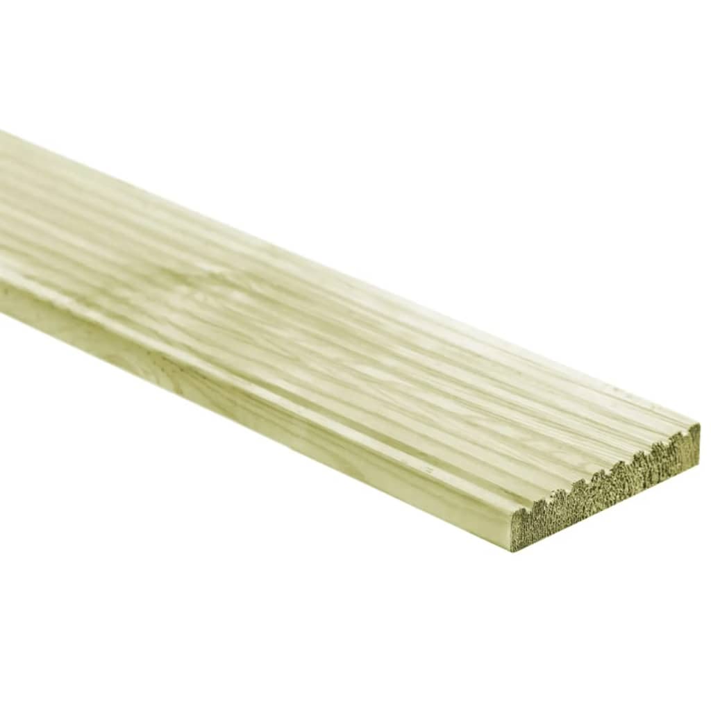 Vidaxl Terra Boards 40 stk 5,8 m² 1 m imprægneret fast fyrretræ
