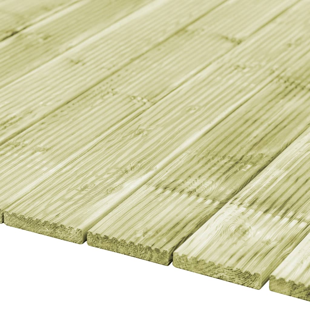 Vidaxl Terra Boards 40 stk 5,8 m² 1 m imprægneret fast fyrretræ