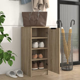 VidaXL skoskab 30x35x70 cm konstrueret træ sonoma eg-farvet