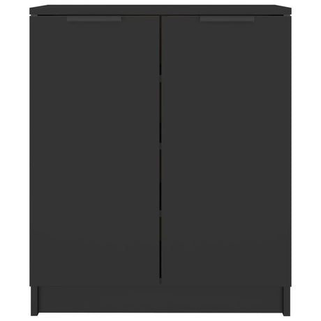 Vidaxl Shoe Cabinet 59x35x70 cm Property Wood Black