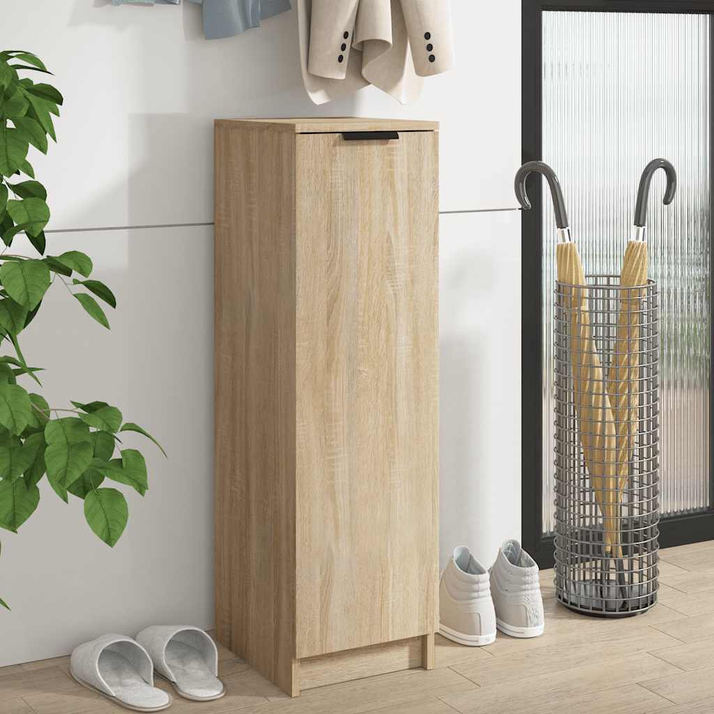 Vidaxx skoskab 30x35x100 cm konstrueret træ sonoma eg farvet