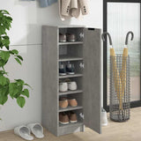 Vidaxx skoskab 30x35x100 cm konstrueret træ betongrå