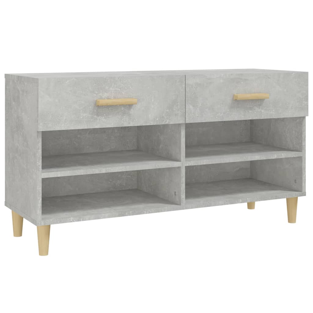 Vidaxl Shoe Cabinet 102x35x55 cm Forarbejdet træbetonpris
