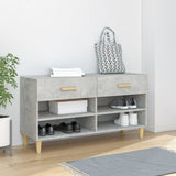 Vidaxl Shoe Cabinet 102x35x55 cm Forarbejdet træbetonpris