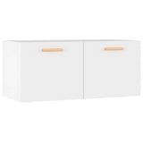 Vidaxl wandkastt 80x35x36,5 cm bewerkt hout wit