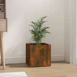 Vidaxl Planter Big 40x40x40 cm Produktet træ Røget eg Farvet