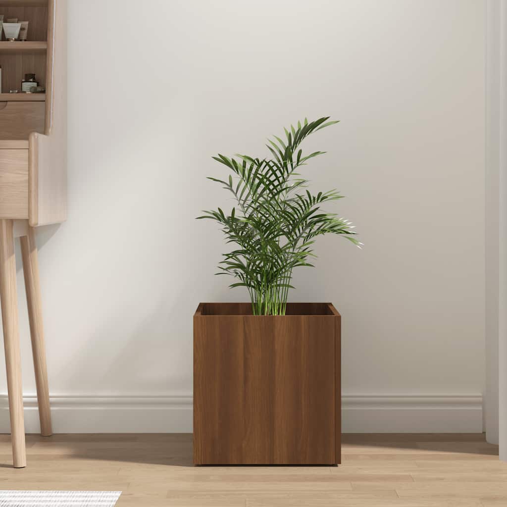 Vidaxl Planter Big 40x40x40 cm forarbejdet træ Browniken