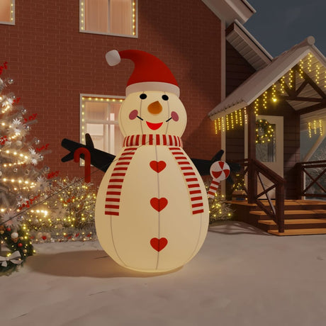 Vidaxl Snowman oppustelig med LED'er 300 cm