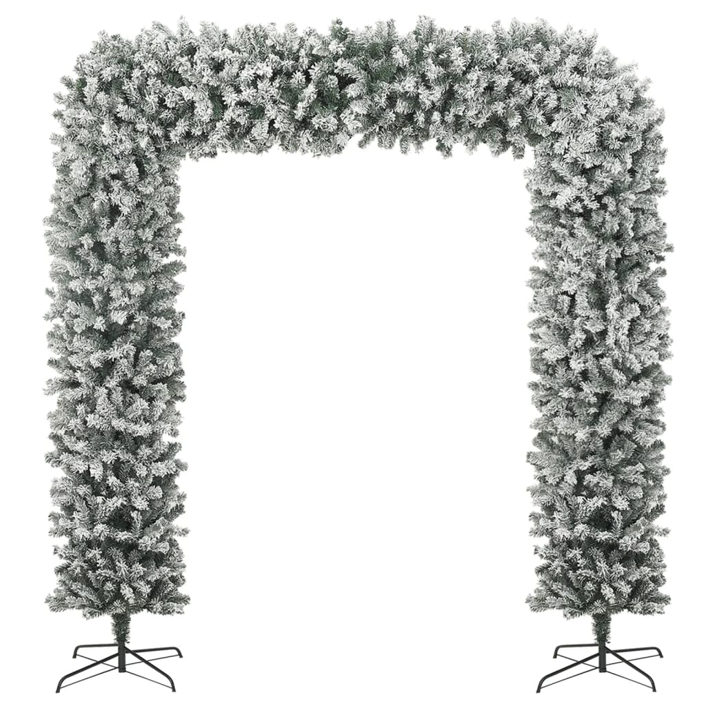 Vidaxl julebue med snefnug 240 cm