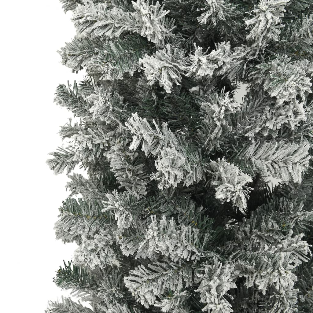 Vidaxl julebue med snefnug 240 cm