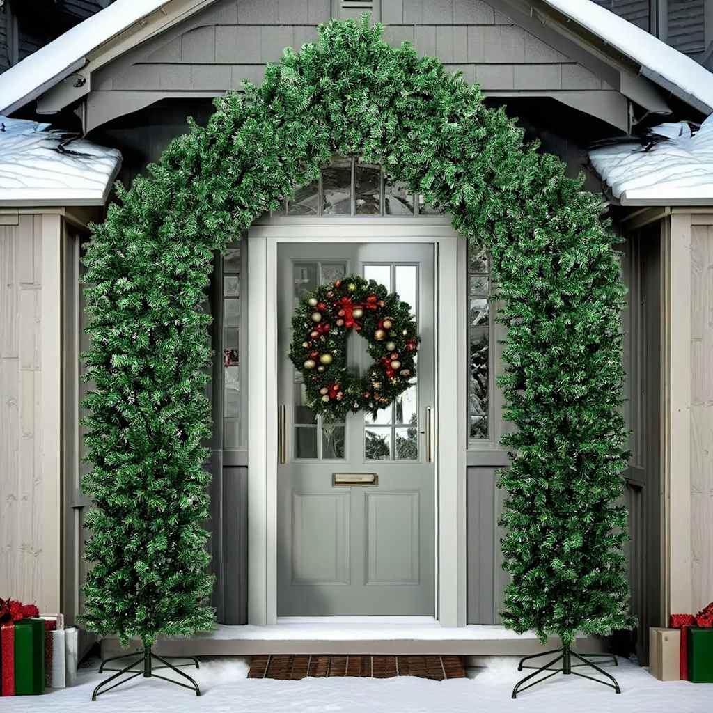 Vidaxl Christmas Arch 270 cm grøn