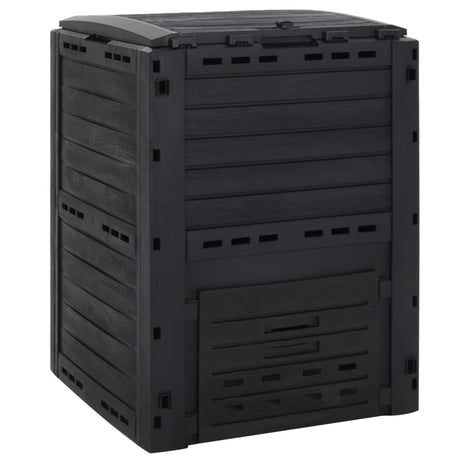 Vidaxl Compost Bin 280 L Polypropen sort