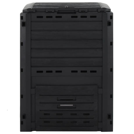 Vidaxl Compost Bin 280 L Polypropen sort