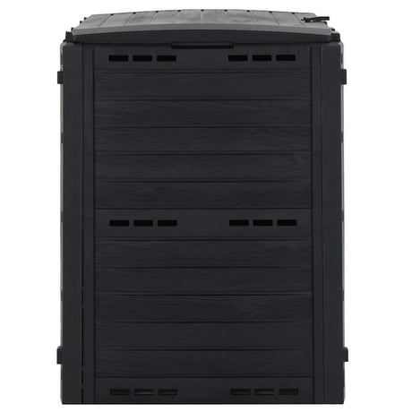Vidaxl Compost Bin 280 L Polypropen sort