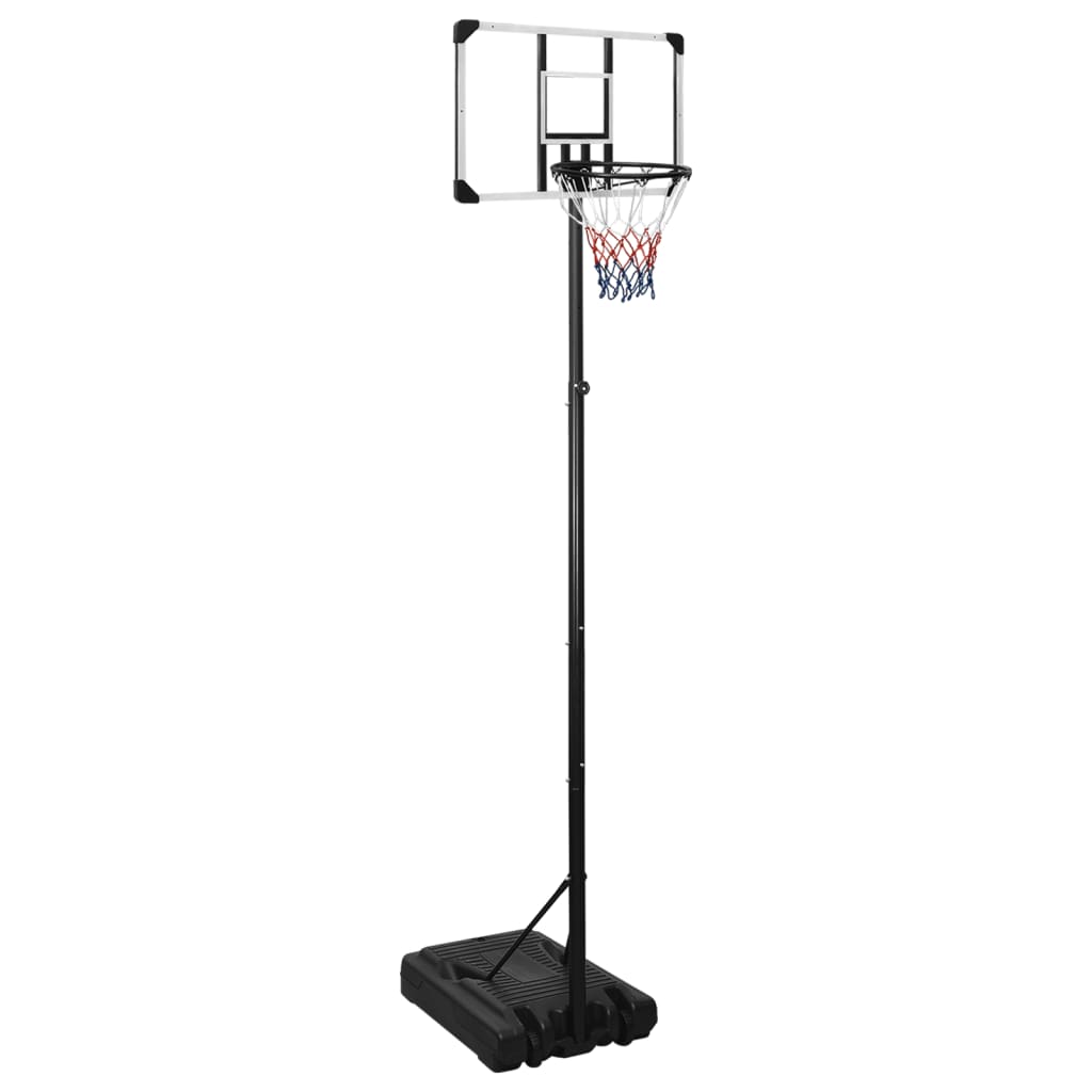 Vidaxx basketball stativ 280-350 cm polycarbonat gennemsigtig