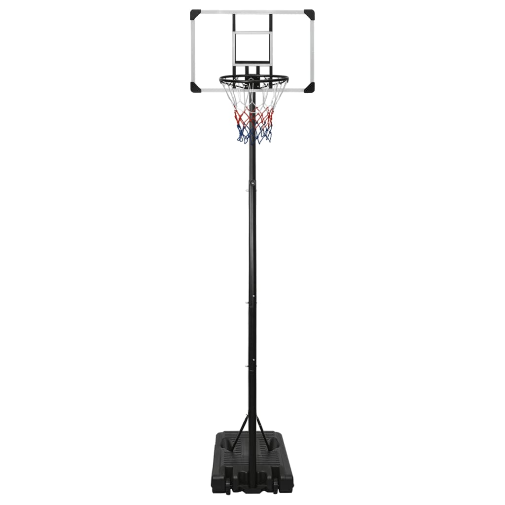 Vidaxx basketball stativ 280-350 cm polycarbonat gennemsigtig