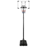 Vidaxx basketball stativ 280-350 cm polycarbonat gennemsigtig