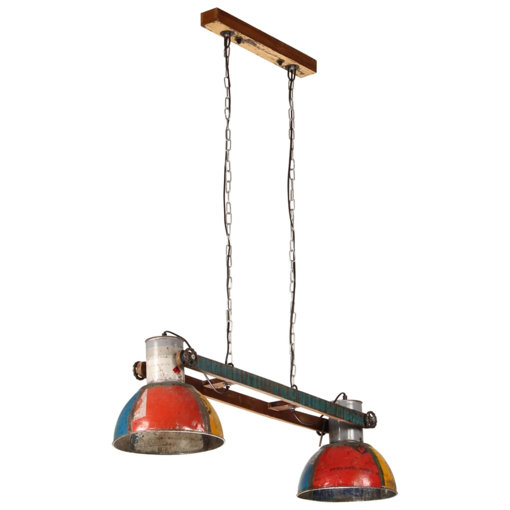 Vidaxx hængelampe industriel 25 w e27 111 cm flerfarvet