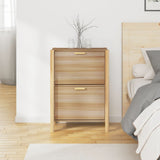 Vidaxl Shoe Cabinet 57.5x33x80 cm Forarbejdet træ