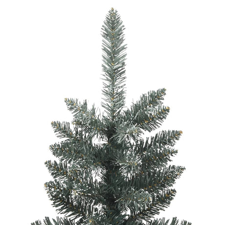 Vidaxx kunstigt juletræ med standard smal 120 cm PVC grøn