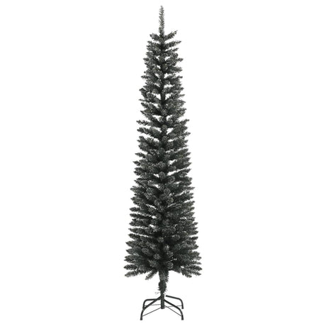 Vidaxx kunstigt juletræ med standard smal 210 cm PVC grøn