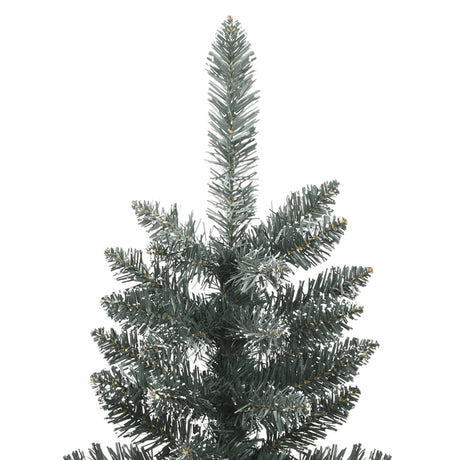 Vidaxx kunstigt juletræ med standard smal 210 cm PVC grøn