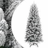 Vidaxl Kunstkerstboom med sne 180 cm PVC og PE