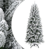 Vidaxl Kunstkerstboom med sne 210 cm PVC og PE
