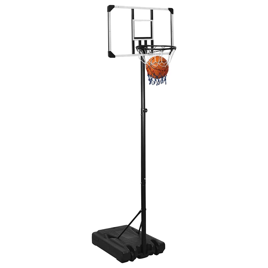 Vidaxl Basketball Standard 235-305 cm polycarbonat gennemsigtig