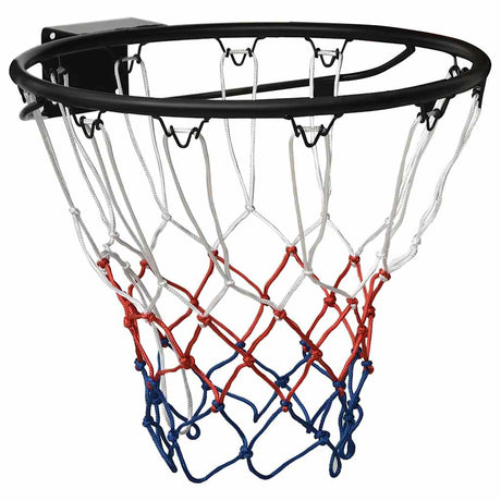 Vidaxl basketballring 45 cm stål sort
