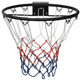 Vidaxl basketballring 45 cm stål sort