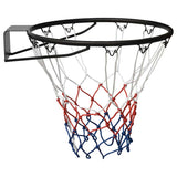 Vidaxl basketballring 45 cm stål sort