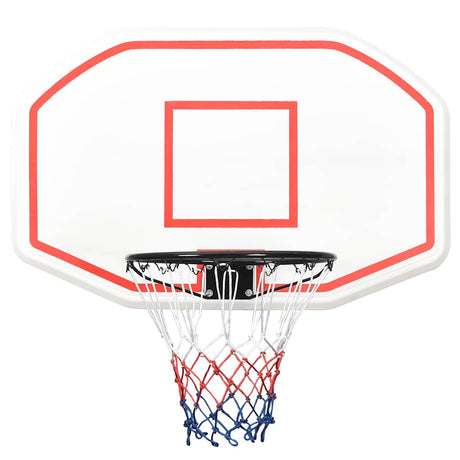 Vidaxl Basketball Board 109x71x3 cm polyethylenhvide