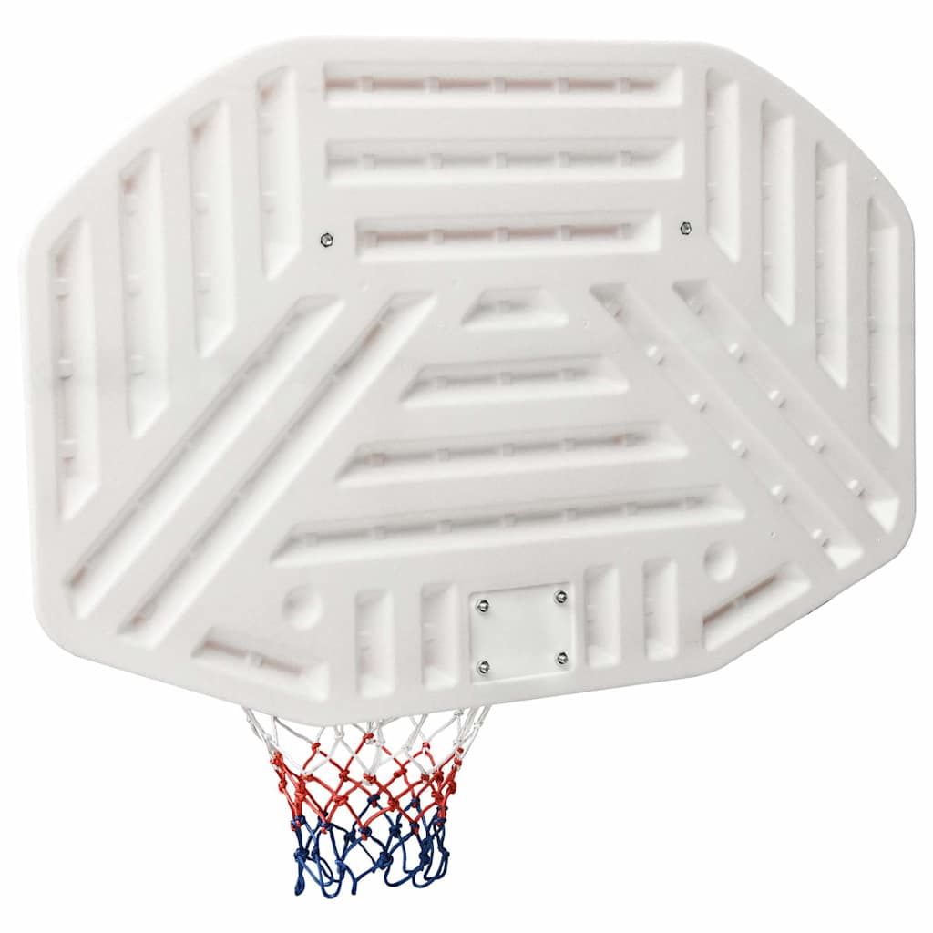 Vidaxl Basketball Board 109x71x3 cm polyethylenhvide