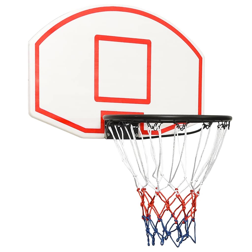 Vidaxl Basketball Board 71x45x2 cm polyethylenhvid