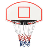 Vidaxl Basketball Board 71x45x2 cm polyethylenhvid