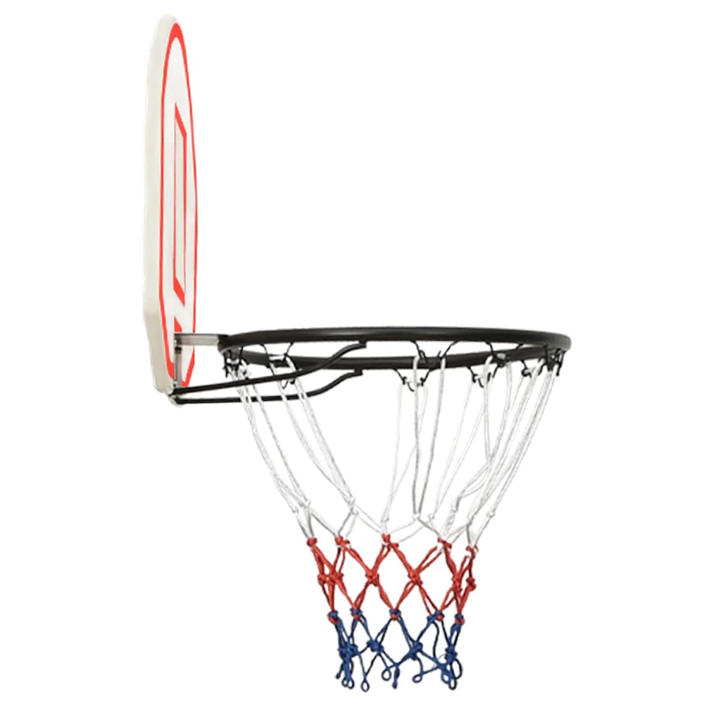 Vidaxl Basketball Board 71x45x2 cm polyethylenhvid